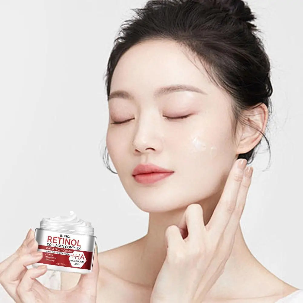 Retinol Face Moisturizing Cream Anti-wrinkle Hydrating Shrink Pores Retinol Cream Fade Fine Lines Skin Care Products For Women