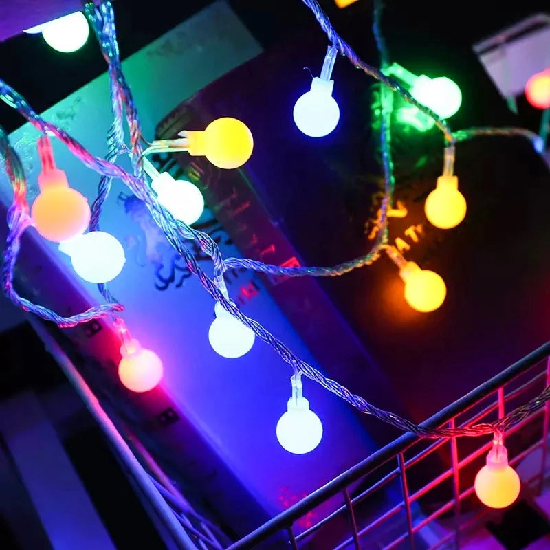 LED Lights Garland Lights  Outdoor  Lamp Wedding Garden Fairy Lights Christmas Decoration