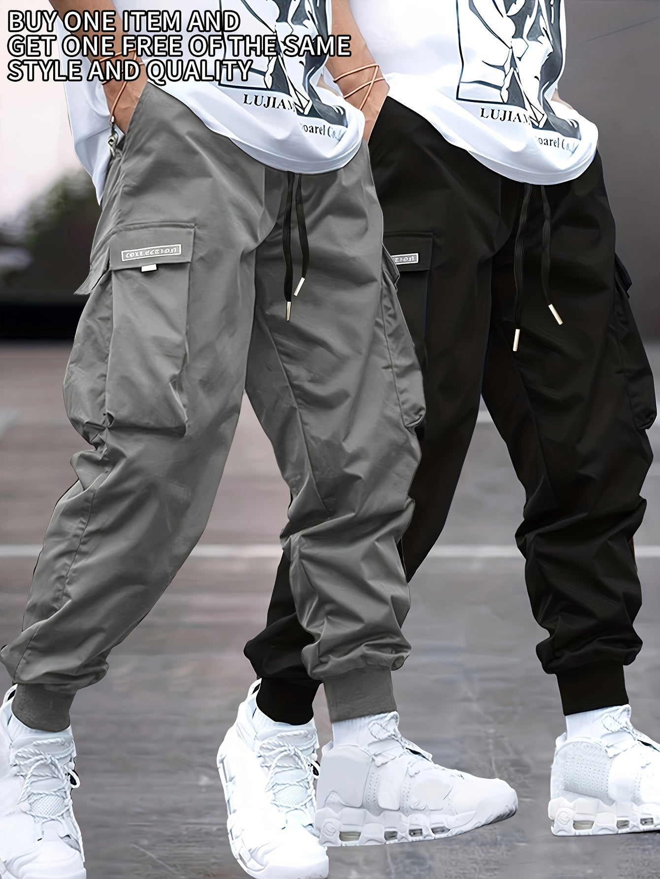 Men's Fashion Work Pants Two Pack